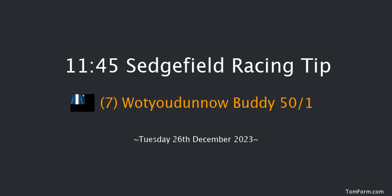 Sedgefield 11:45 Maiden Hurdle (Class 4) 20f Fri 8th Dec 2023