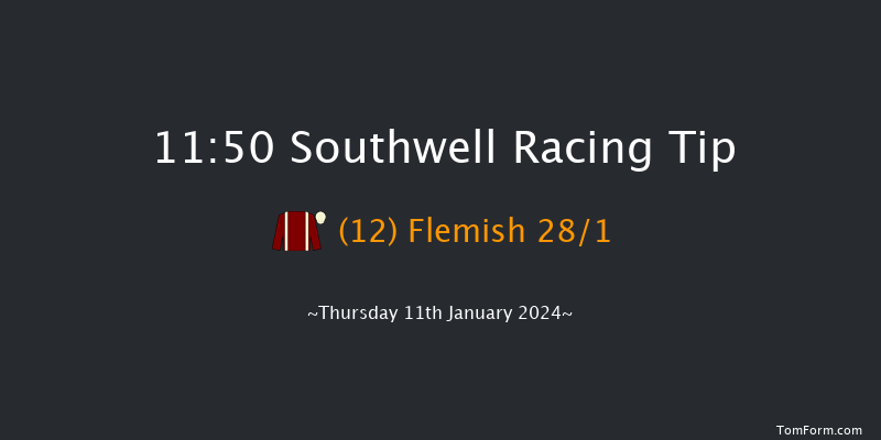 Southwell 11:50 Handicap (Class 6) 6f Tue 9th Jan 2024