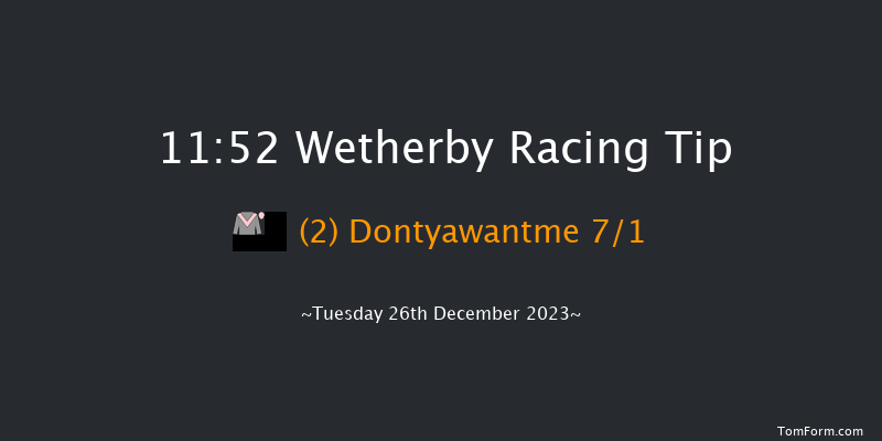 Wetherby 11:52 Maiden Hurdle (Class 4) 20f Wed 29th Nov 2023