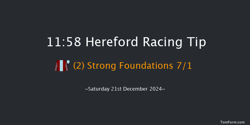 Hereford  11:58 Maiden Hurdle (Class 4) 16f Wed 11th Dec 2024