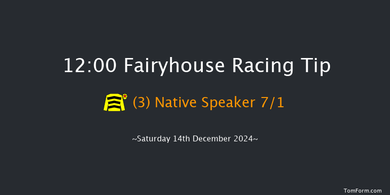 Fairyhouse  12:00 Maiden Chase 21f Sun 1st Dec 2024