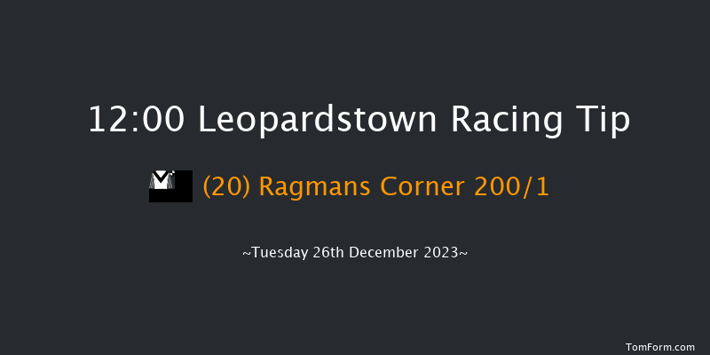 Leopardstown 12:00 Maiden Hurdle 16f Sun 22nd Oct 2023