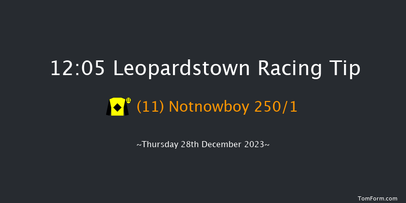 Leopardstown 12:05 Maiden Hurdle 20f Wed 27th Dec 2023