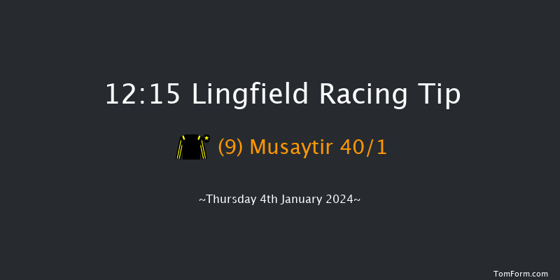 Lingfield 12:15 Stakes (Class 6) 6f Sun 31st Dec 2023