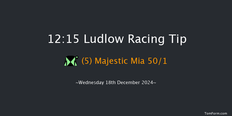 Ludlow  12:15 Maiden Hurdle (Class 4) 21f Wed 4th Dec 2024