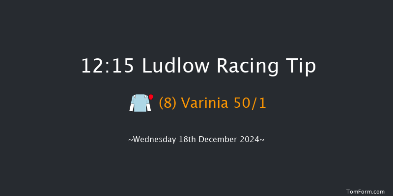 Ludlow  12:15 Maiden Hurdle (Class 4) 21f Wed 4th Dec 2024