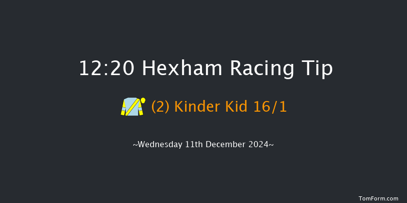 Hexham  12:20 Handicap Hurdle (Class 4) 20f Wed 20th Nov 2024