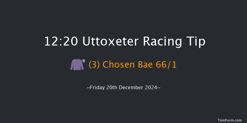 Uttoxeter  12:20 Maiden Hurdle (Class 4) 22f Tue 10th Dec 2024