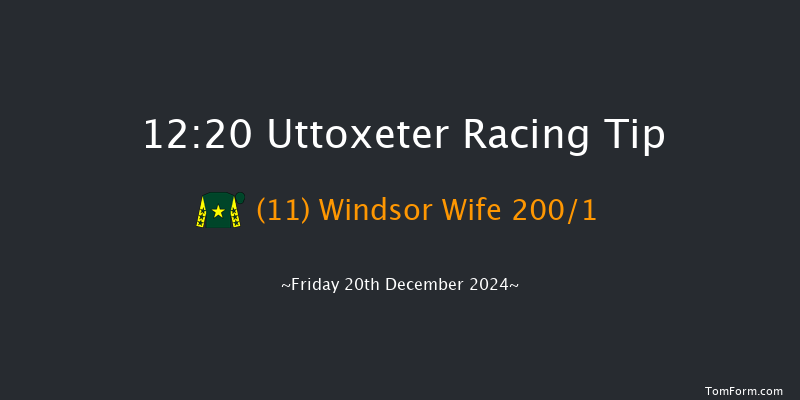 Uttoxeter  12:20 Maiden Hurdle (Class 4) 22f Tue 10th Dec 2024