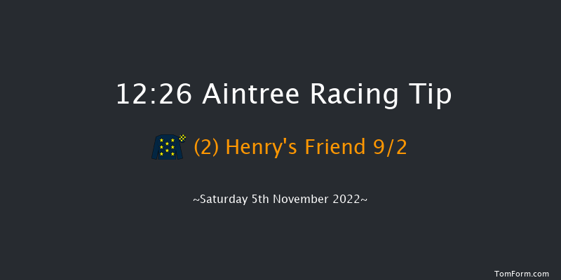 Aintree 12:26 Maiden Hurdle (Class 3) 20f Sun 23rd Oct 2022