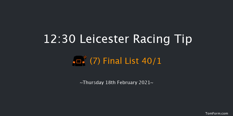 Join RacingTV Now Handicap Chase Leicester 12:30 Handicap Chase (Class 4) 23f Wed 13th Jan 2021