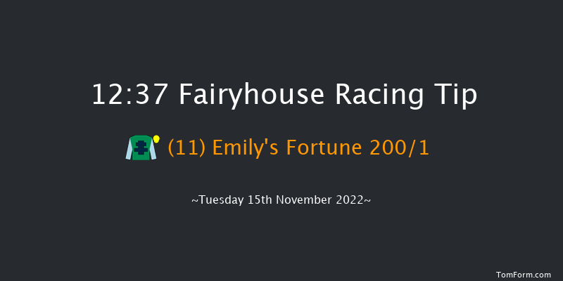 Fairyhouse 12:37 Maiden Hurdle 20f Tue 8th Nov 2022