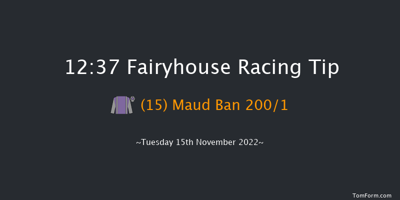 Fairyhouse 12:37 Maiden Hurdle 20f Tue 8th Nov 2022