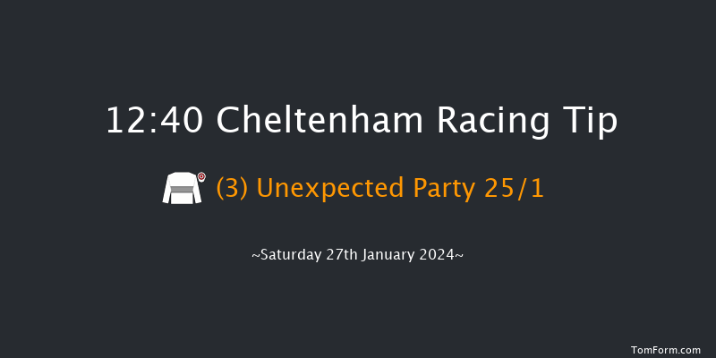 Cheltenham  12:40 Handicap Chase (Class 2)
21f Mon 1st Jan 2024