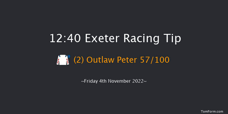 Exeter 12:40 Maiden Hurdle (Class 3) 22f Tue 18th Oct 2022