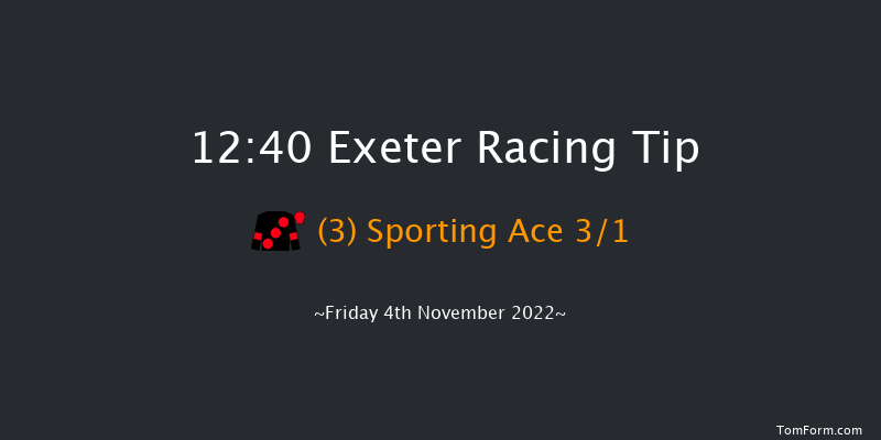 Exeter 12:40 Maiden Hurdle (Class 3) 22f Tue 18th Oct 2022