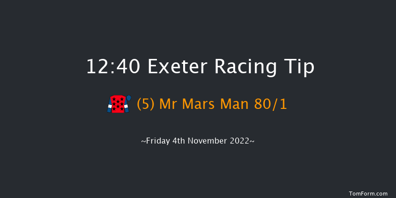 Exeter 12:40 Maiden Hurdle (Class 3) 22f Tue 18th Oct 2022