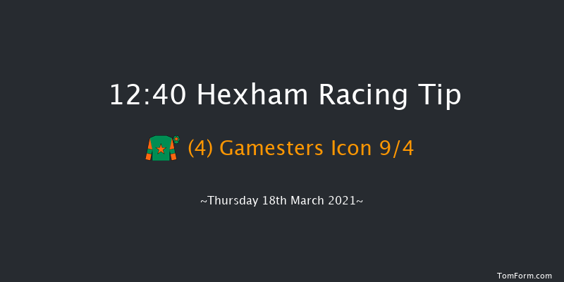 Welcome To Hexham 2021 Conditional Jockeys' Mares' Handicap Hurdle Hexham 12:40 Handicap Hurdle (Class 4) 16f Wed 9th Dec 2020