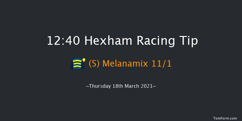 Welcome To Hexham 2021 Conditional Jockeys' Mares' Handicap Hurdle Hexham 12:40 Handicap Hurdle (Class 4) 16f Wed 9th Dec 2020