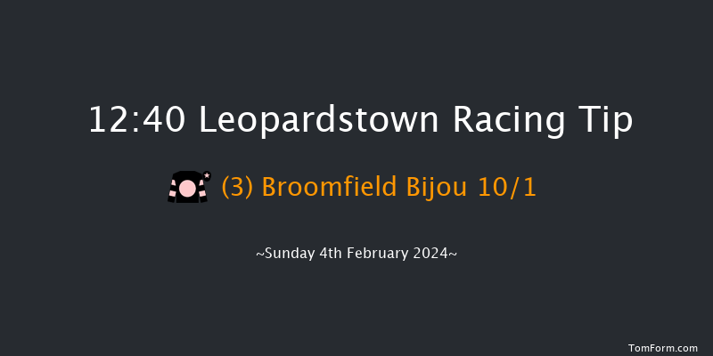 Leopardstown  12:40 Handicap Hurdle 18f Sat 3rd Feb 2024