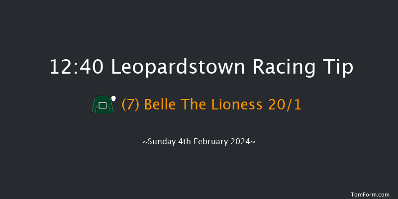 Leopardstown  12:40 Handicap Hurdle 18f Sat 3rd Feb 2024