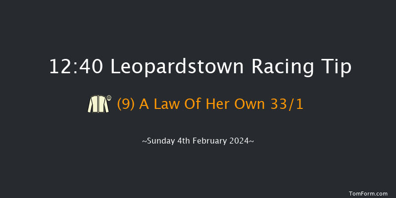 Leopardstown  12:40 Handicap Hurdle 18f Sat 3rd Feb 2024