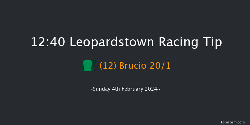 Leopardstown  12:40 Handicap Hurdle 18f Sat 3rd Feb 2024