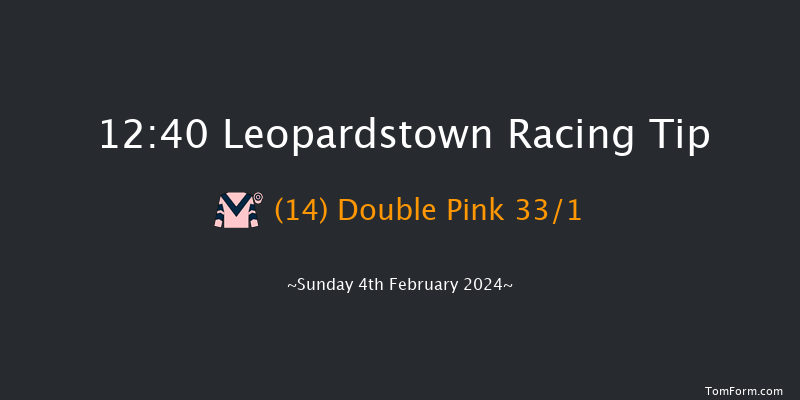 Leopardstown  12:40 Handicap Hurdle 18f Sat 3rd Feb 2024