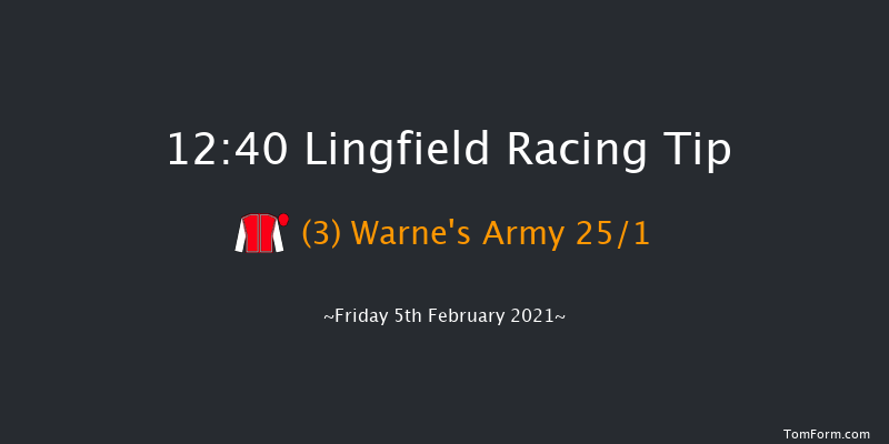 Bombardier British-hopped Amber Beer Handicap Lingfield 12:40 Handicap (Class 5) 8f Wed 3rd Feb 2021