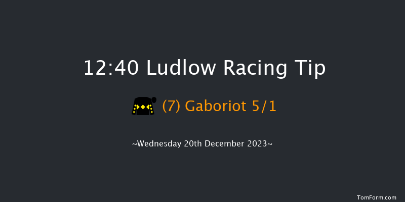 Ludlow 12:40 Handicap Chase (Class 3) 24f Wed 6th Dec 2023