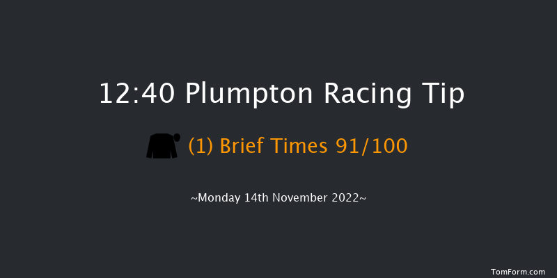 Plumpton 12:40 Handicap Chase (Class 3) 20f Mon 31st Oct 2022