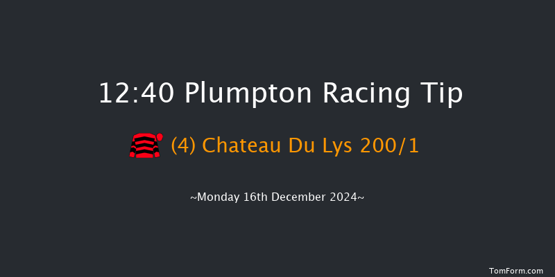 Plumpton  12:40 Maiden Hurdle (Class 4) 16f Mon 2nd Dec 2024