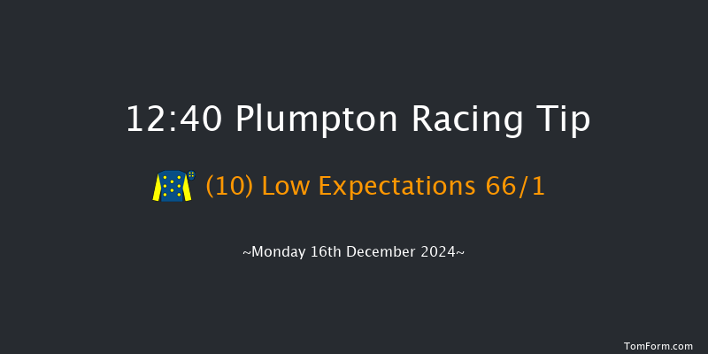 Plumpton  12:40 Maiden Hurdle (Class 4) 16f Mon 2nd Dec 2024