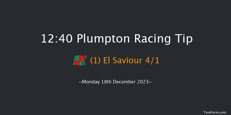 Plumpton 12:40 Maiden Hurdle (Class 4) 16f Mon 4th Dec 2023