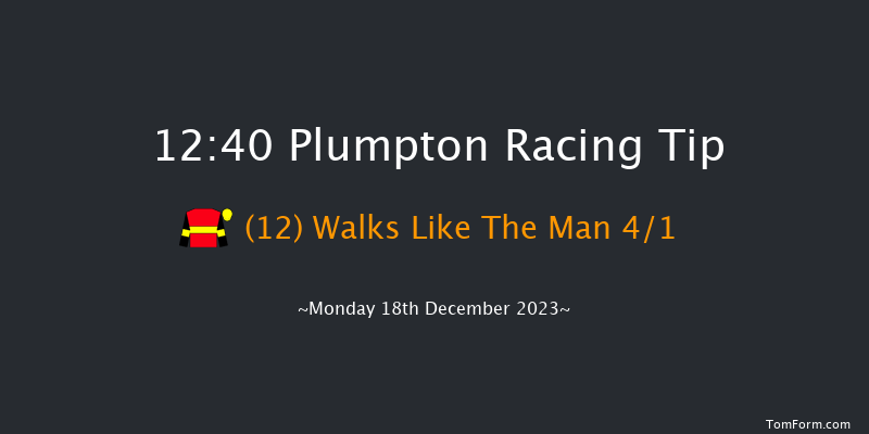 Plumpton 12:40 Maiden Hurdle (Class 4) 16f Mon 4th Dec 2023