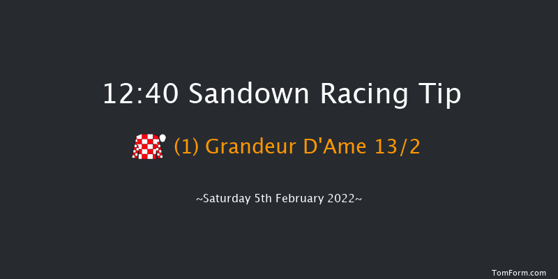 Sandown 12:40 Maiden Hurdle (Class 3) 16f Sat 8th Jan 2022