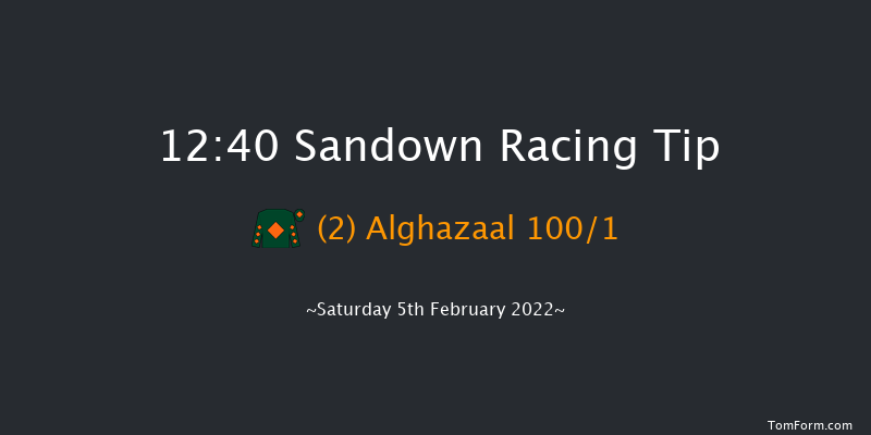 Sandown 12:40 Maiden Hurdle (Class 3) 16f Sat 8th Jan 2022