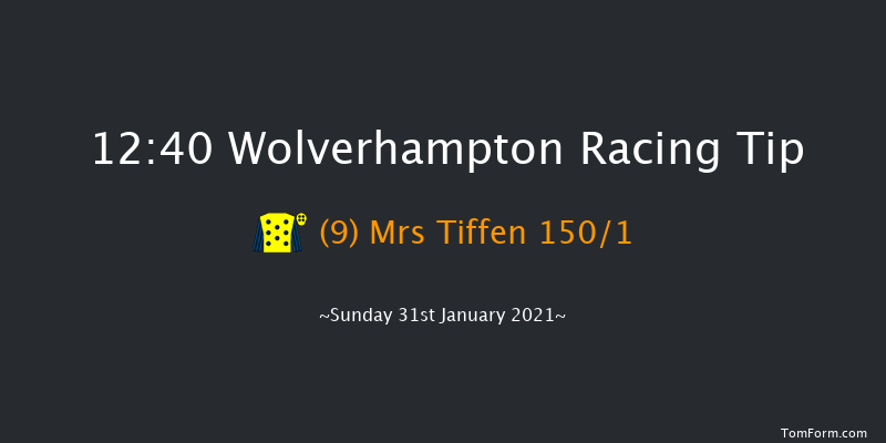 Bombardier March To Your Own Drum Handicap (Div 1) Wolverhampton 12:40 Handicap (Class 6) 7f Fri 29th Jan 2021