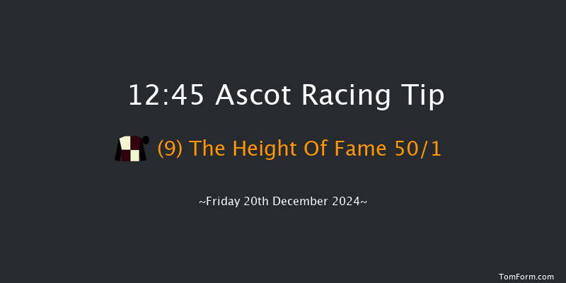 Ascot  12:45 Handicap Hurdle (Class 3) 22f Sat 23rd Nov 2024