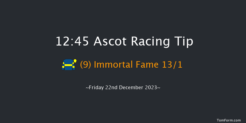 Ascot 12:45 Handicap Hurdle (Class 3) 22f Sat 25th Nov 2023