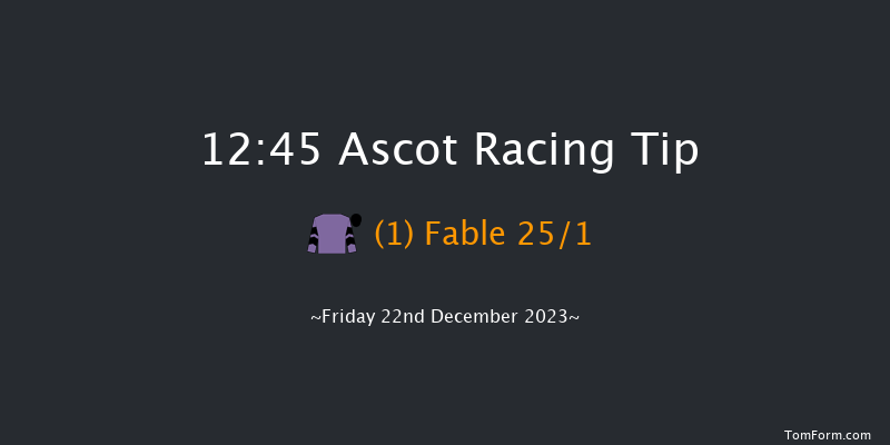 Ascot 12:45 Handicap Hurdle (Class 3) 22f Sat 25th Nov 2023