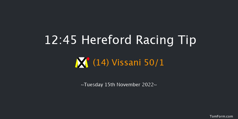 Hereford 12:45 Maiden Hurdle (Class 4) 16f Tue 8th Nov 2022