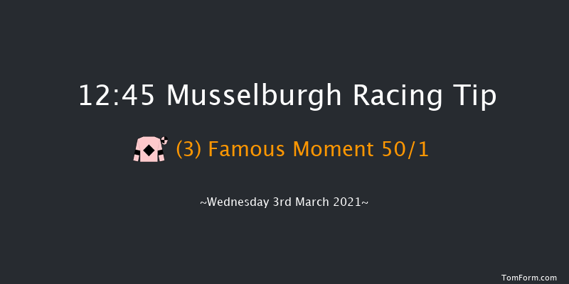 William Hill Pick Your Places Maiden Hurdle (GBB Race) Musselburgh 12:45 Maiden Hurdle (Class 4) 20f Sun 7th Feb 2021