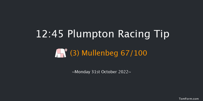 Plumpton 12:45 Maiden Hurdle (Class 4) 16f Mon 17th Oct 2022