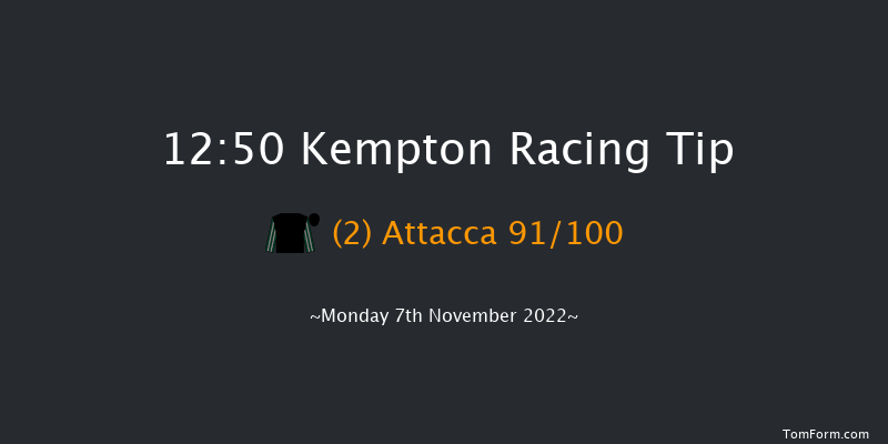 Kempton 12:50 Maiden Hurdle (Class 4) 16f Wed 2nd Nov 2022