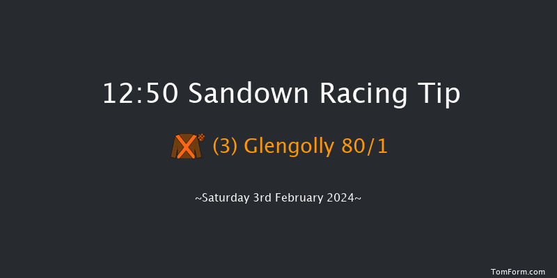 Sandown  12:50 Maiden Hurdle
(Class 3) 16f Fri 26th Jan 2024