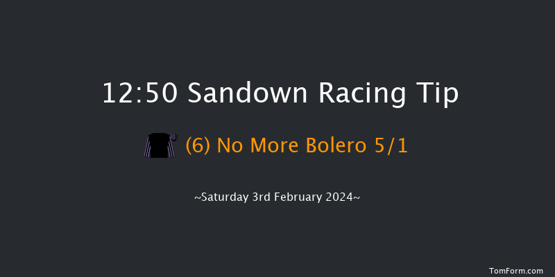 Sandown  12:50 Maiden Hurdle
(Class 3) 16f Fri 26th Jan 2024