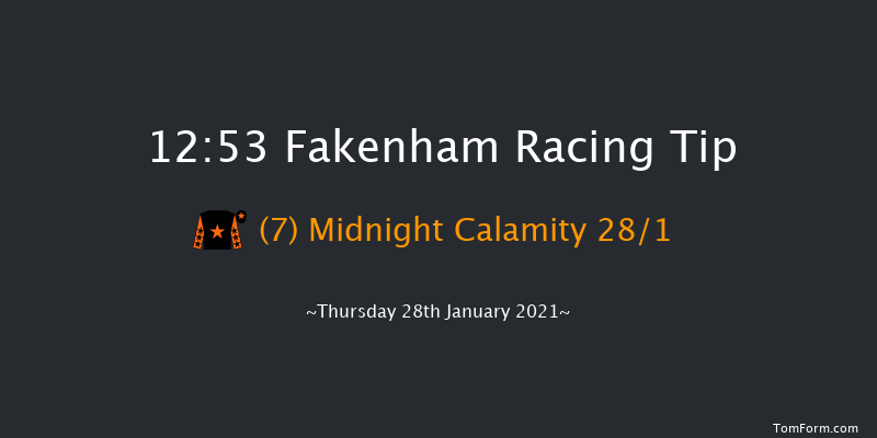 Hunstanton Selling Handicap Chase Fakenham 12:53 Handicap Chase (Class 5) 21f Mon 4th Jan 2021