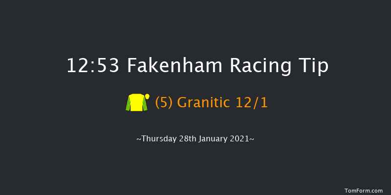 Hunstanton Selling Handicap Chase Fakenham 12:53 Handicap Chase (Class 5) 21f Mon 4th Jan 2021