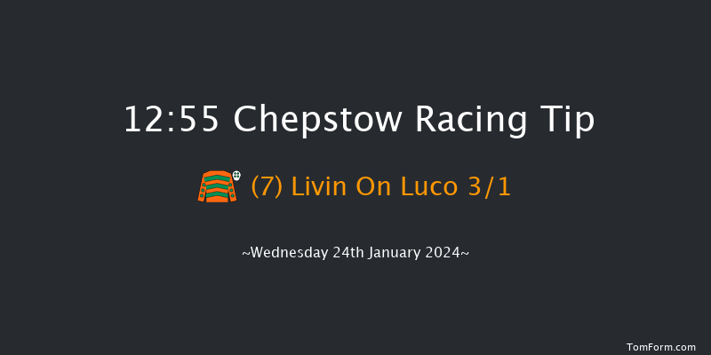 Chepstow  12:55
Maiden Hurdle (Class 4) 20f Wed 27th Dec 2023